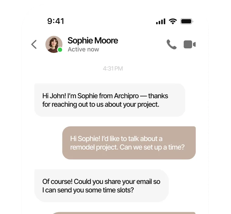 Schedule your FREE In-Home Consultation.