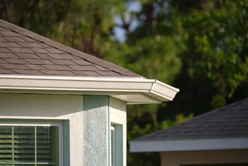 New asphalt shingle roof with dormer